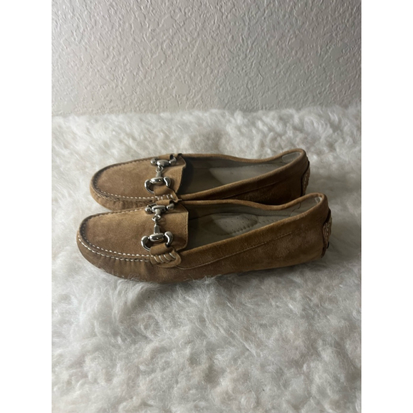 Patricia Green Caroline Horsebit Driver Handcrafted Moccasins Women Size 38/7.5 - Picture 5 of 8
